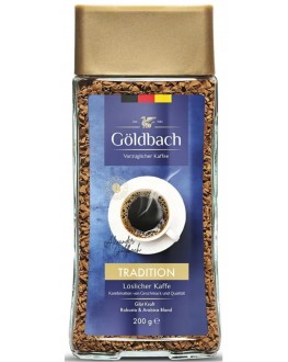 Кава Goldbach Tradition розчинна 200 г скл.б. (4251321400048)