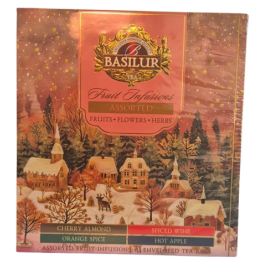 Чай BASILUR FRUIT INFUSION - Фруктово-ягідне асорті ...