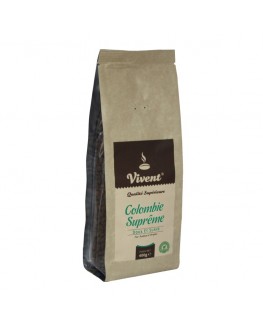 Кава VIVENT Colombie Supreme зернова 400 г (3071473968606)