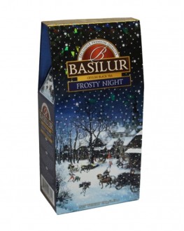 Чай BASILUR Frosty Night Морозна Ніч - Морозна 100 г к/п (4792252928145)
