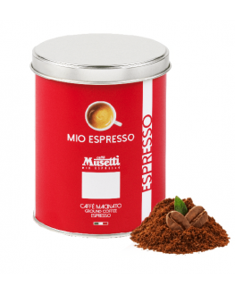 Кава MUSETTI Mio Espresso мелена 250 г ж/б (8004769240402)