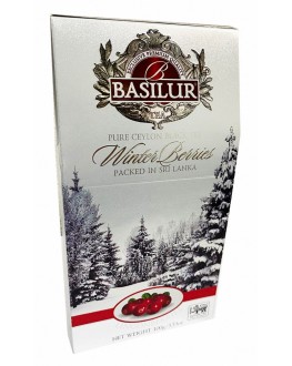 Чай BASILUR Lingonberries Брусниця - Зимові Ягоди 100 г к/п (4792252941472)