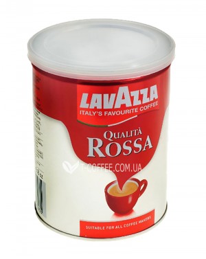 Кава LAVAZZA Qualita Rossa мелена 250 г ж/б (8000070035935) фото