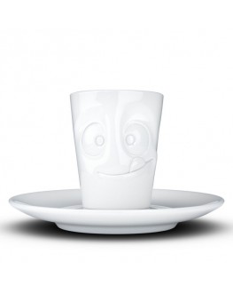 Чашка с блюдцем TASSEN Espresso Лакомый фарфоровая 80 мл