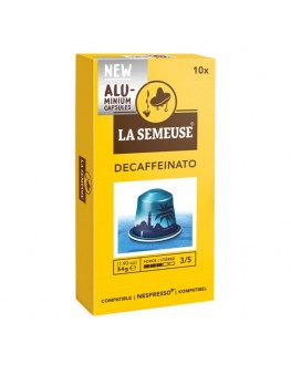 Кава LA SEMEUSE Nespresso Decaffeinato без кофеїну в капсулах 10 х 5,4 г