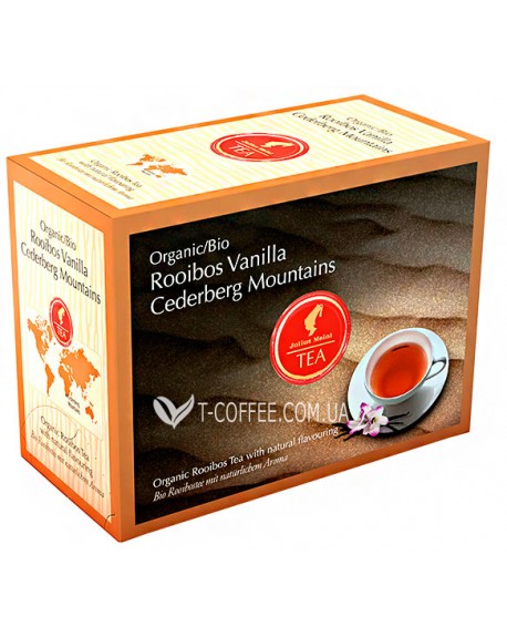 Чай JULIUS MEINL Bio Rooibos Vanilla Cederberg Mountains Ванильный Ройбуш Горы Седерберга 20 x 3,5 г