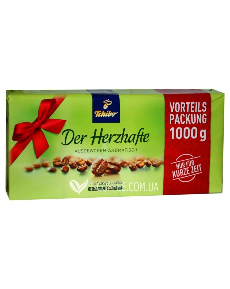 Кава TCHIBO Herzhaft Mild (М'яке Серце) мелена 4 х 250 г (4046234570618)