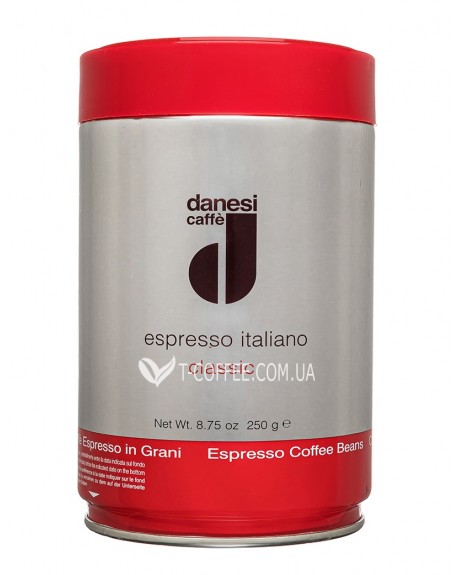 Кава DANESI Classic зернова 250 г ж/б (8000135013977)