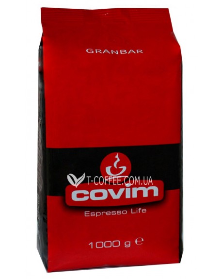 Кава COVIM Granbar зернова 1 кг (8011952202154)