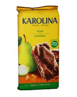 Печиво ROSHEN Karolina Pear Caramel Груша Карамель 168 г (4823077631429)