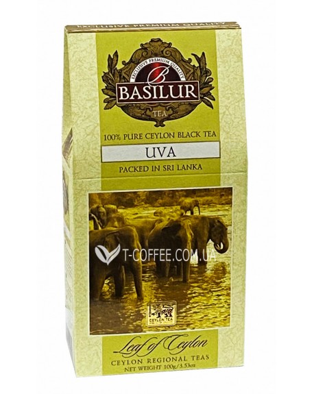 Чай BASILUR Uva Ува - Лист Цейлону 100 г к/п (4792252100060)