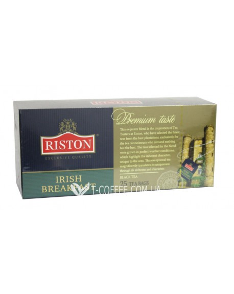 Чай RISTON Irish Breakfast Ірландський Сніданок 25 х 1,5 г (4792156006369)