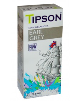 Чай TIPSON Earl Grey Ерл Грей 25 х 2 г (4792252931329)