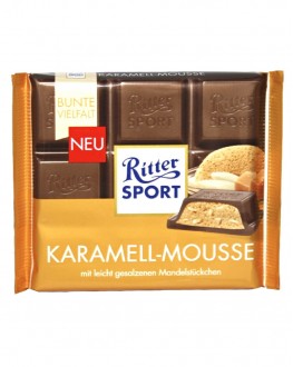 Шоколад RITTER SPORT Karamell-Mousse Молочний Карамельний Мус 100 г