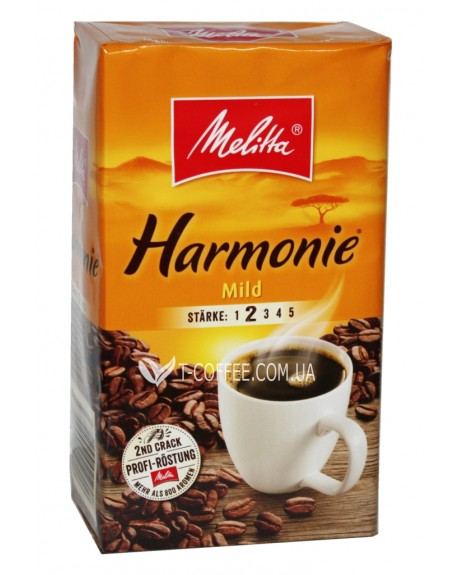 Кава MELITTA Harmonie Mild мелена 500 г (4002720002285)