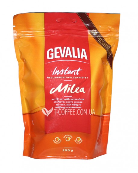 Кава GEVALIA Milea Instant розчинна 200 г економ. пак.