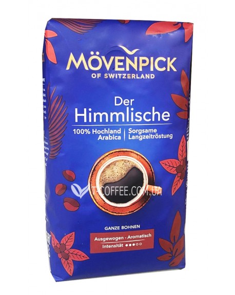 Кава MOVENPICK Der Himmlische зернова 500 г (4006581001753)