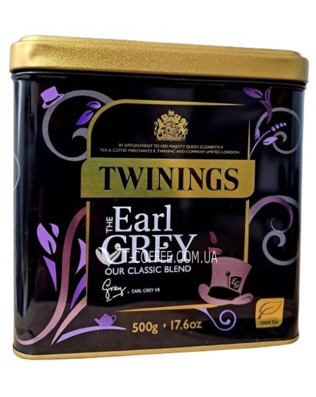 Чай TWININGS Earl Grey Tea Ерл Грей 500 г ж/б (070177123604)