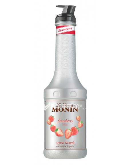 Фруктове пюре MONIN Strawberry Полуниця 1 л 