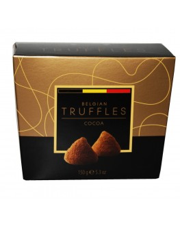 Цукерки BELGIAN TRUFFLES Cocoa Какао 150 г в коробці (5420066370018)