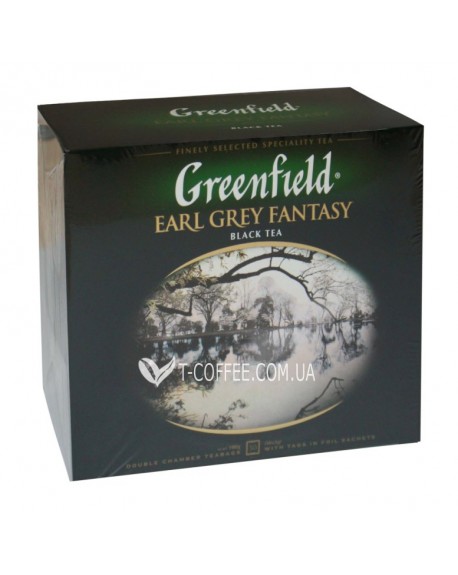 Чай GREENFIELD Earl Grey Fantasy Ерл Грей 50 х 2 г (4823096806716)