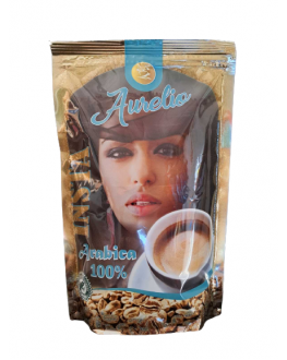 Кава AURELIO Arabica 100 % Пустеля розчинна 190 г економ.пак. (8000775050004)