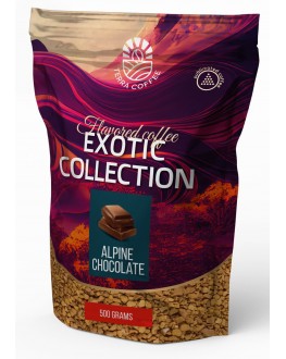 Кава Terra Cofffee Exotic Alpine chocolate розчинна 500 г економ. пак.