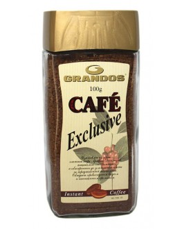 Кава GRANDOS Exclusive розчинна 100 г скл. б. (4009041100546)