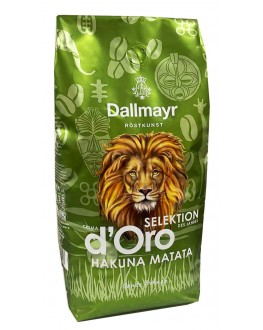 Кава DALLMAYR Crema d'Oro Selektion Des Jahres Hakuna Matata зернова 1 кг (4008167035503)