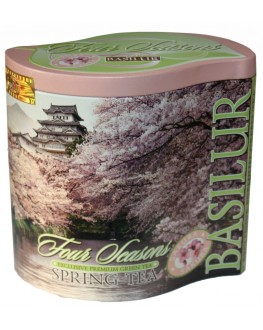 Чай BASILUR Spring Tea Весняний - Пори Року 100 г ж/б (4792252929210)
