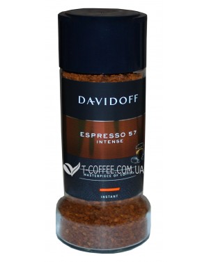 Кава DAVIDOFF Cafe Espresso 57 розчинна 100 г скл. б. (4006067061288) фото