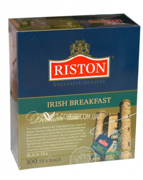 Чай RISTON Irish Breakfast Ірландський Сніданок 100 х 1,5 г