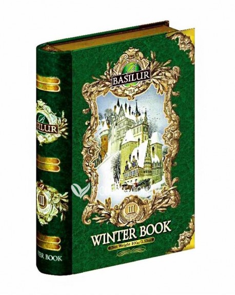 Чай BASILUR Winter Book Том 3 - Зимняя Книга 100 г ж/б (4792252100831)
