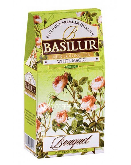Чай BASILUR White Magic Біла Магія - Букет 100 г к/п (4792252100220)
