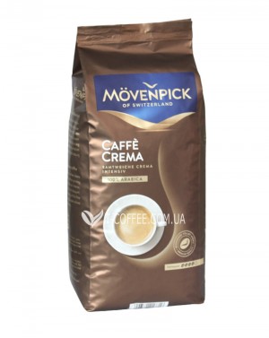 Кава MOVENPICK Caffe Crema зернова 1 кг зображення