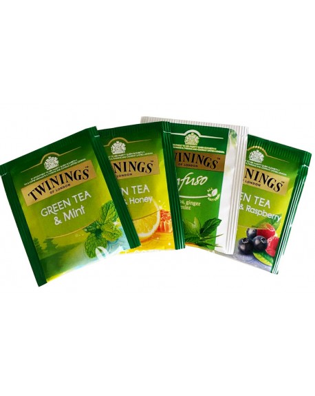 Чай TWININGS Асорті зелений 20 х 1,6 г економ. упаковка