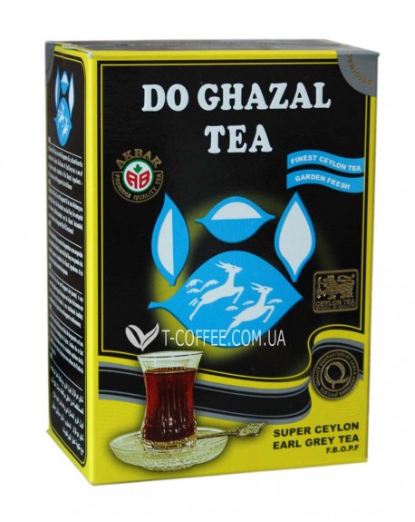 Чай AKBAR Do Ghazal Super Ceylon Earl Grey Tea 100 г к/п (4796015724364)