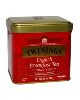 Чай TWININGS English Breakfast Англійський Сніданок 100 г ж/б (070177029630)