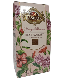 Чай BASILUR Rose Fantasy Трояндова Фантазія - Вінтажні квіти 75 г к/п (4792252944800)