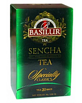 Чай BASILUR Sencha Сенча - Обрана Класика 20 х 1,5 г (4792252001268)