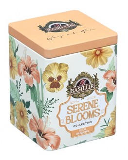 Чай BASILUR Serene Blooms Безтурботні квіти - Пелюсткова гармонія 75 г ж/б (4792252950924)