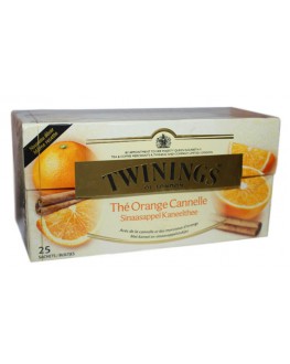 Чай TWININGS the Saveur Orange Cannelle Чорний Апельсин Кориця 25 х 2 г (5055953900551)