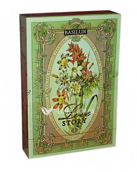 Чай BASILUR Love Story Том 1 - Любовна Історія 75 г к/п (4792252931794)