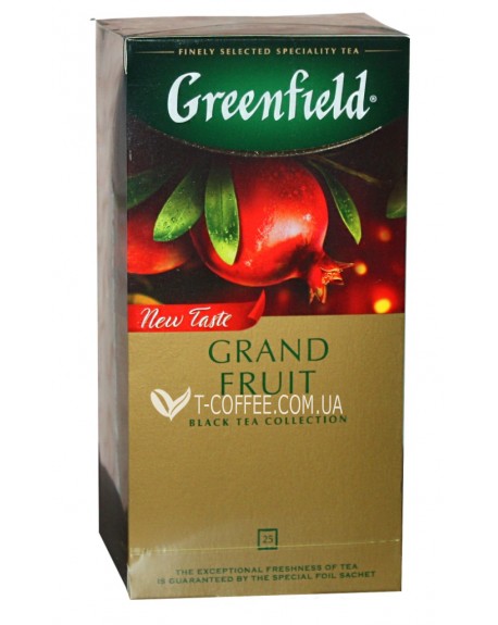 Чай GREENFIELD Grand Fruit Гранат 25 х 2 г (4823096805863)