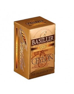 Чай BASILUR Gold Золотий - Чайний Острів 20 х 2 г