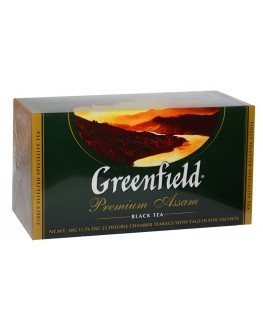 Чай GREENFIELD Premium Assam Ассам 25 х 2 г (4823096801247)