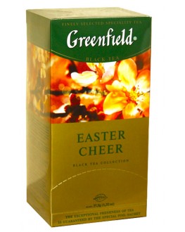 Чай GREENFIELD Easter Cheer Ваніль Цитрус 25 х 1,5 г (4823096802503)