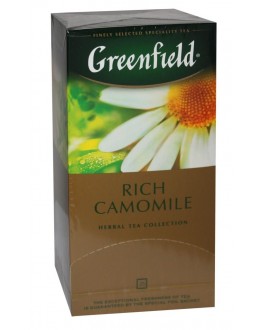Чай GREENFIELD Rich Camomile Багата Ромашка 25 х 1,5 г (4820022865540)