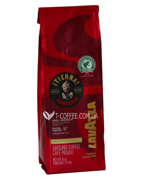 Кава LAVAZZA Tierra Tanzania мелена 227 г (8000070052789)