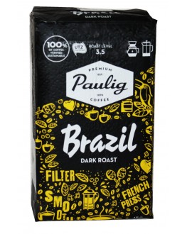 Кава PAULIG Brazil Dark Roast мелена 450 г (6411300166954)